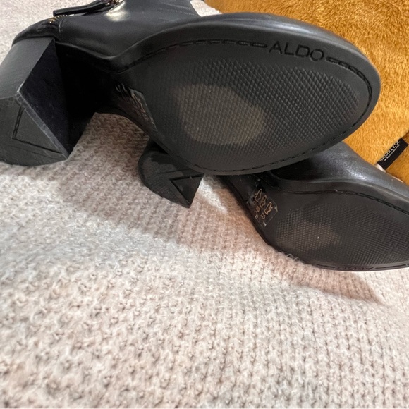 Balck Aldo boots size 38 - Picture 2 of 5